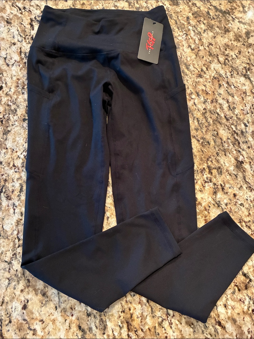 Fila Women's Black High-Rise Performance Leggings
